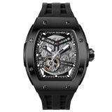 Tsar Bomba Elemental Skeleton 45mm Black Skeleton Dial Men's Watch TB8228A-03