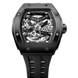 Tsar Bomba Elemental Skeleton 45mm Black Skeleton Dial Men's Watch TB8228A-03