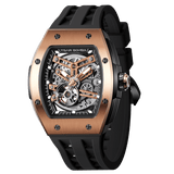 Tsar Bomba Elemental Skeleton 45mm Black Skeleton Dial Men's Watch TB8228A-04