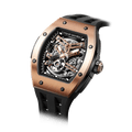 Tsar Bomba Elemental Skeleton 45mm Black Skeleton Dial Men's Watch TB8228A-04