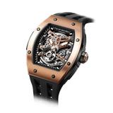 Tsar Bomba Elemental Skeleton 45mm Black Skeleton Dial Men's Watch TB8228A-04