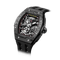 Tsar Bomba Elemental Carbon 45mm Black Skeleton Dial Men's Watch TB8228CF-01