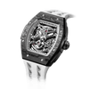 Tsar Bomba Elemental Carbon 45mm Black Skeleton Dial Men's Watch TB8228CF-03