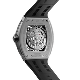 Tsar Bomba Elemental Titanium 45mm Black Skeleton Dial Men's Watch TB8228T-01
