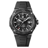 Tsar Bomba Electron Carbon-X II 45mm Black Carbon Fiber Dial Men's Watch TB8230-02