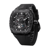 Tsar Bomba Dark Matter 5 43mm Black Skeleton Dial Men's Watch TB8605-04