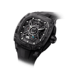 Tsar Bomba Dark Matter 5 43mm Black Skeleton Dial Men's Watch TB8605-04
