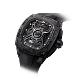 Tsar Bomba Dark Matter 5 43mm Black Skeleton Dial Men's Watch TB8605-04