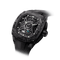 Tsar Bomba Dark Matter 5 43mm Black Skeleton Dial Men's Watch TB8605-04