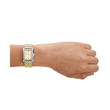 Tory Burch Eleanor Two-Tone 25mm Cream Dial Women's Watch TBW1070