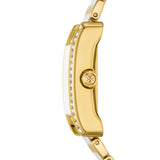 Tory Burch Eleanor 25mm White Mother of Pearl Dial Women's Watch TBW1094