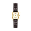 Tory Burch Eleanor Curve Small 23mm Ivory Dial Women's Watch TBW1156