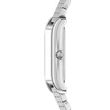 Tory Burch Eleanor Slim 19mm Black Mother of Pearl Dial Women's Watch TBW1161