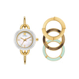 Tory Burch Miller Gift Set 27mm Mother of Pearl Dial Women's Watch TBW6019SET