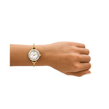 Tory Burch Miller Gift Set 27mm Mother of Pearl Dial Women's Watch TBW6019SET