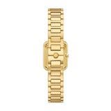 Tory Burch Kira Square Small 18mm Ivory Dial Women's Watch TBW6028