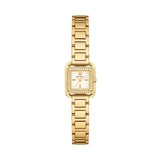 Tory Burch Kira Square Small 18mm Ivory Dial Women's Watch TBW6028