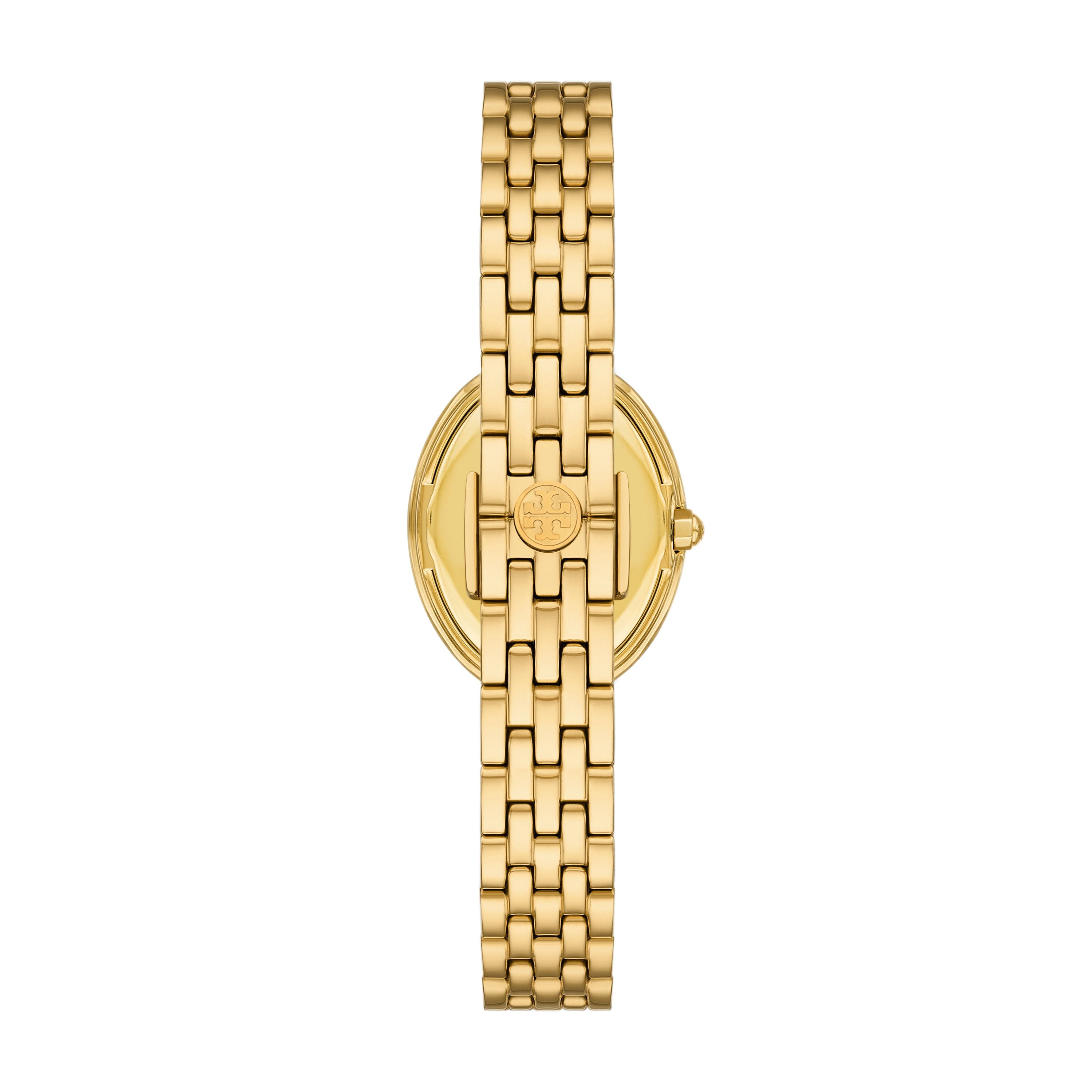 Tory Burch Oval 22mm Cream Dial Women's Watch TBW6032
