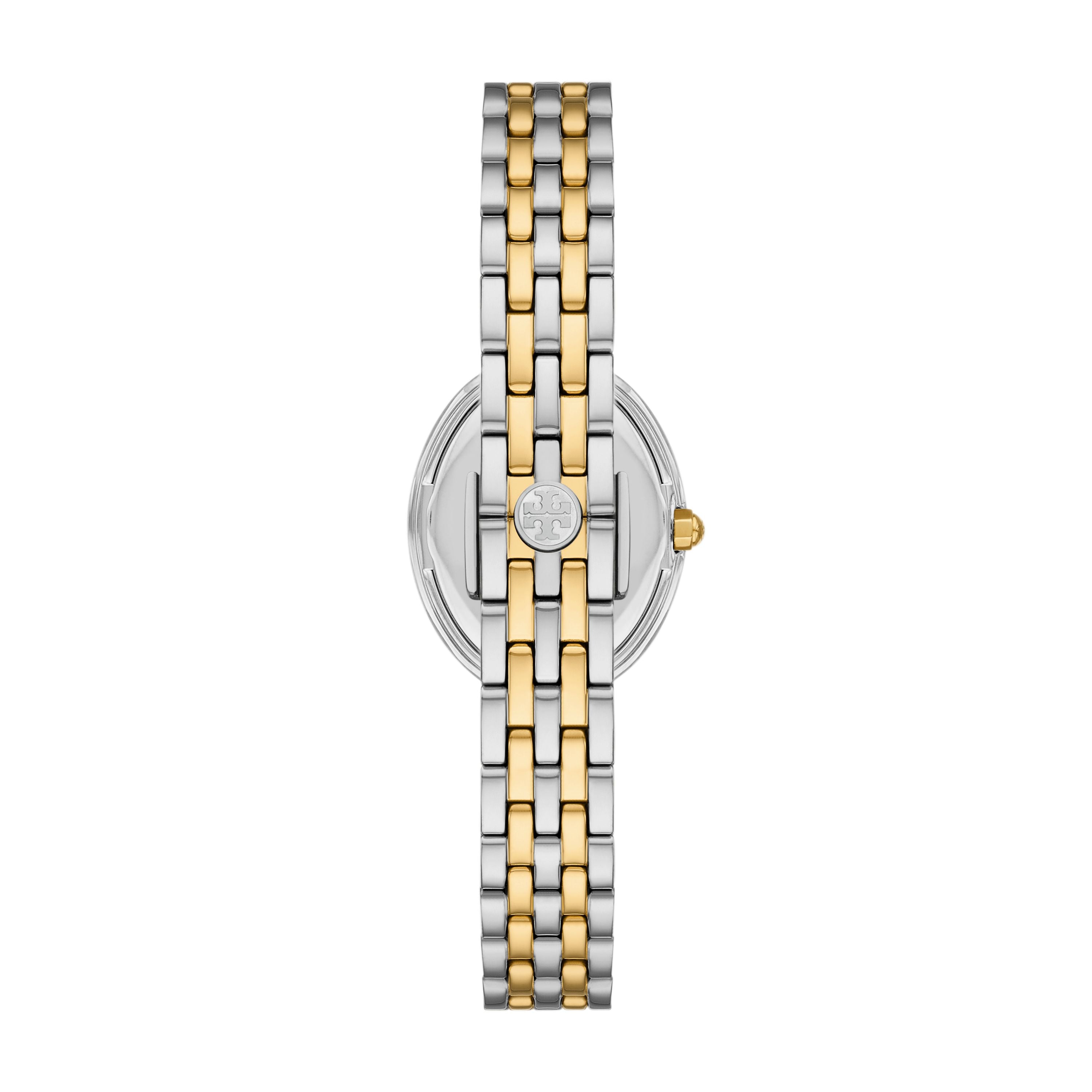 Tory Burch Oval 22mm Cream Dial Women's Watch TBW6033