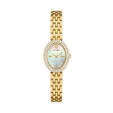 Tory Burch Oval 28mm Mother of Pearl Dial Women's Watch TBW6034