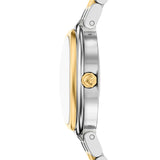 Tory Burch Oval 22mm Light Blue Mother of Pearl Dial Women's Watch TBW6042
