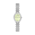 Tory Burch Oval 22mm Light Green Mother of Pearl Dial Women's Watch TBW6043