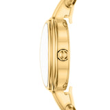 Tory Burch Oval Small Gift Set 18mm Ivory Dial Women's Watch TBW6046SET