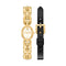 Tory Burch Oval Small Gift Set 18mm Ivory Dial Women's Watch TBW6046SET