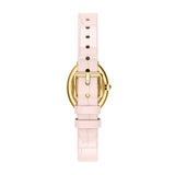 Tory Burch Oval 22mm Light Pink Mother of Pearl Dial Women's Watch TBW6048