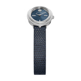 Tory Burch Oval 22mm Steel Blue Dial Women's Watch TBW6050