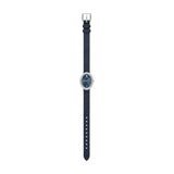 Tory Burch Oval 22mm Steel Blue Dial Women's Watch TBW6050