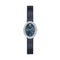 Tory Burch Oval 22mm Steel Blue Dial Women's Watch TBW6050