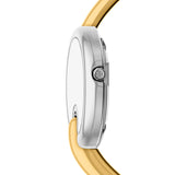 Tory Burch Pierced Small 30mm Silver Dial Women's Watch TBW7077