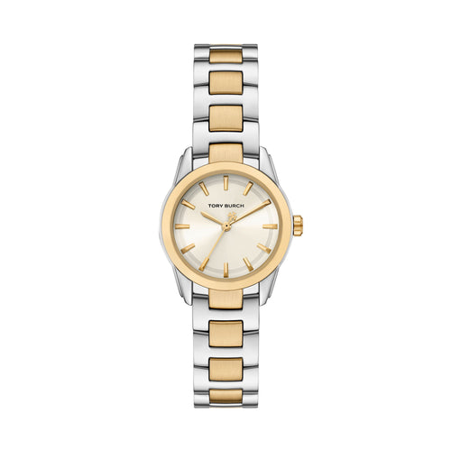 Tory Burch Small Miller 28mm Cream Dial Women's Watch TBW9063