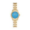 Tory Burch Miller Round Small 28mm Light Blue Dial Women's Watch TBW9069