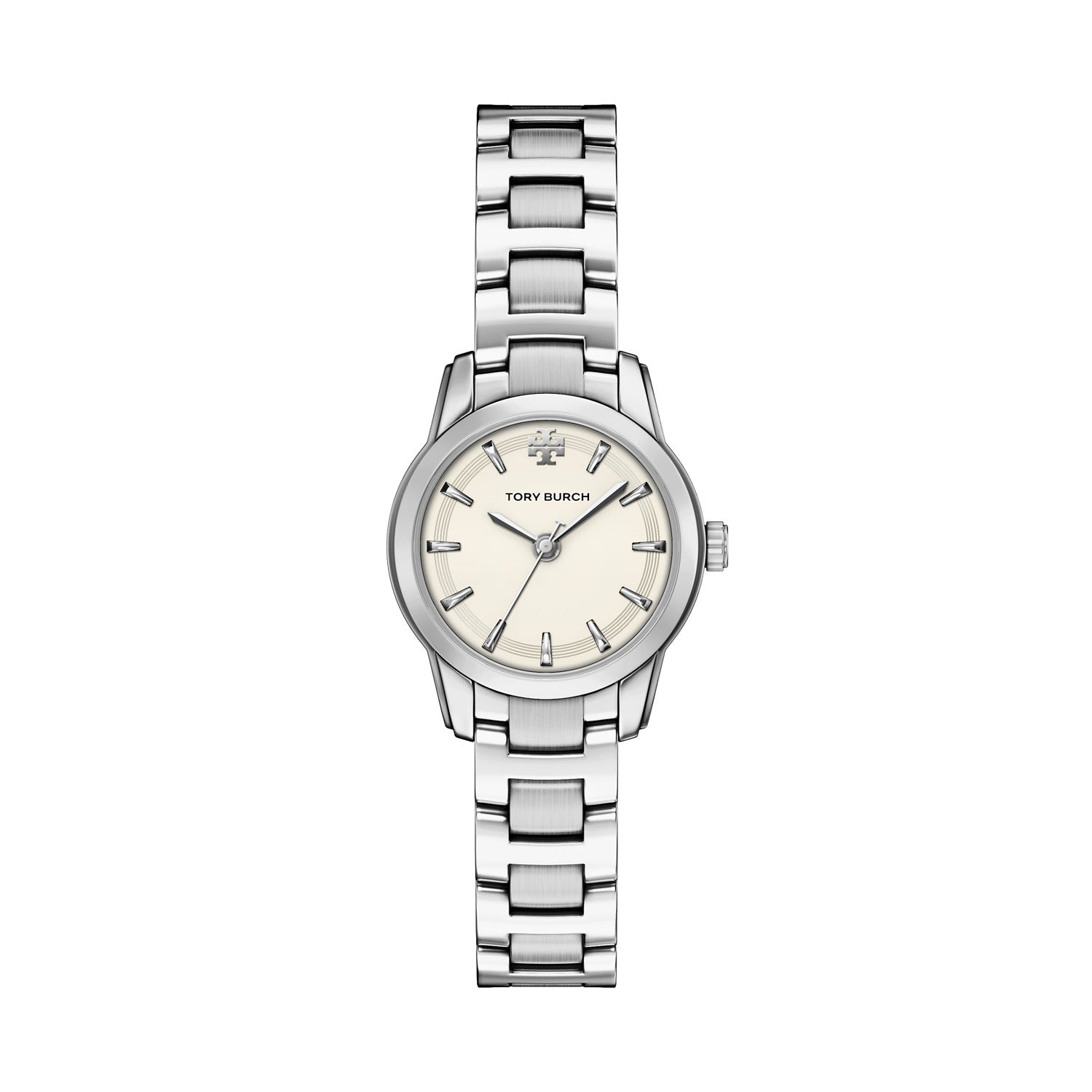 Tory Burch Miller Round Small 28mm Cream Dial Women's Watch TBW9071