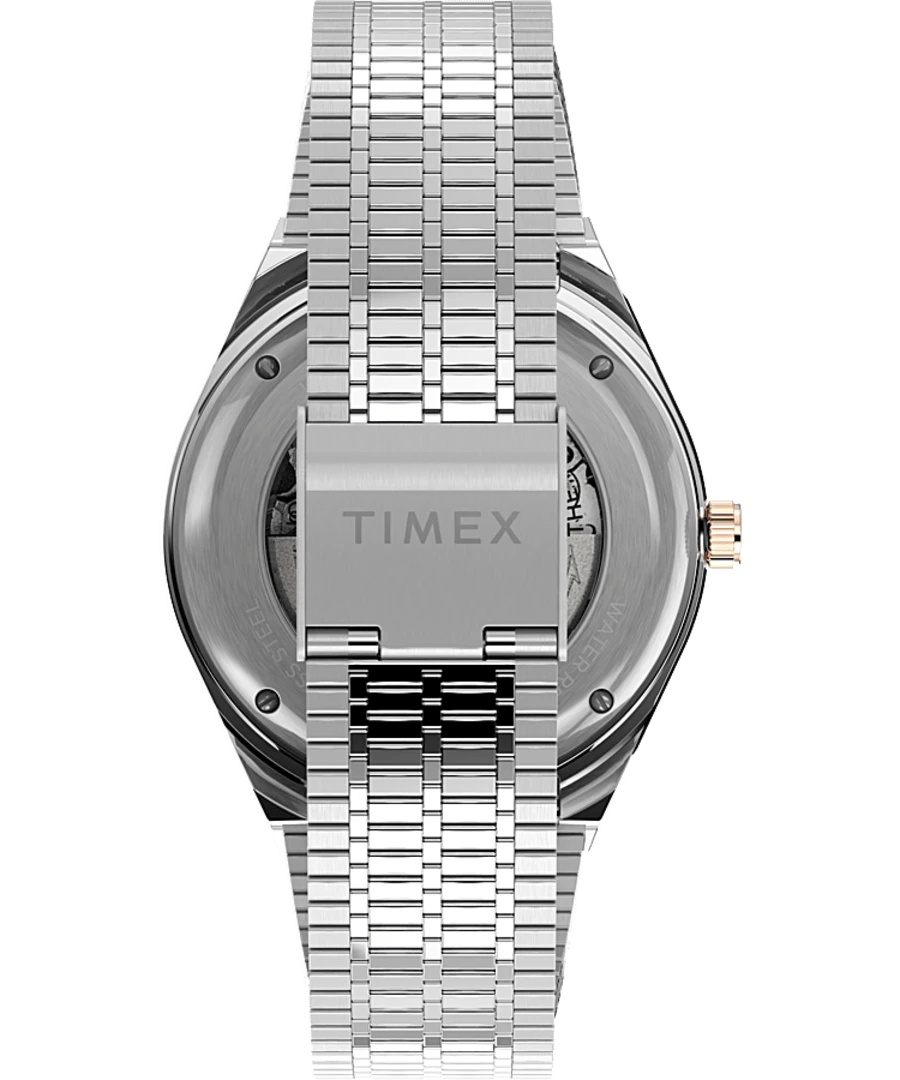 Timex M79 Automatic 40mm Stainless Steel Brown Dial Men's Watch TW2U96900