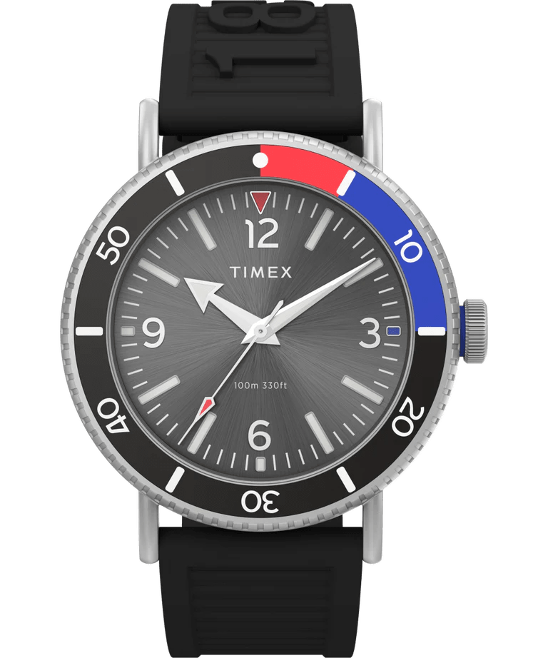 Timex Standard 43mm Sustainable Black Strap Men's Watch TW2V71800