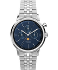 Timex Marlin Moon Phase 40mm Blue Dial Men's Watch TW2W51300