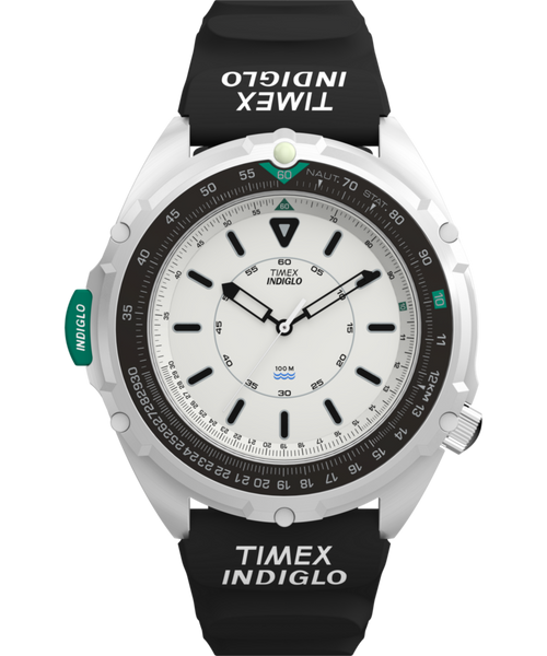 Timex 1995 Intrepid Reissue 46mm White Dial Men's Watch TW2Y05800