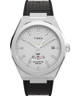 Timex Q Timex Continental 39mm Silver Dial Men's Watch TW2Y12200