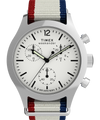 Timex Weekender Chronograph 40mm White Dial Men's Watch TW2Y15800