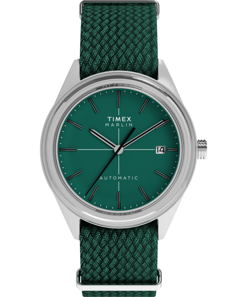 Timex Marlin Jet 38mm Green Dial Men's Watch TW2Y24400