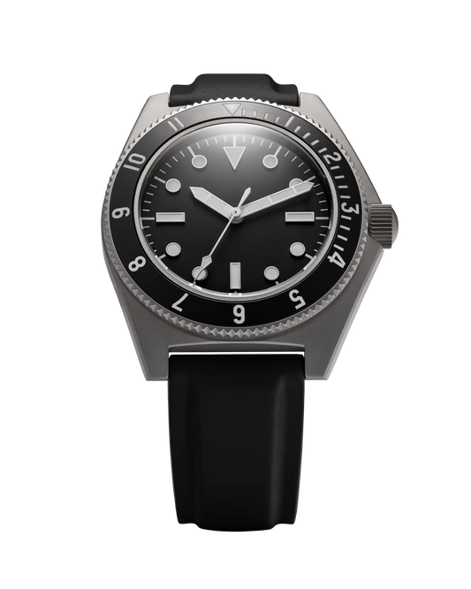 Benrus TYPE 1 MIL SPEC 39.5mm Black Dial Men's Watch T1MS-SS-B-395-01