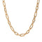 Bronzallure Golden Alternating Link Necklace WSBZ02093Y.YG
