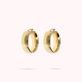 Bronzallure Small Polished Golden Hoop Earrings WSBZ02317Y.YG