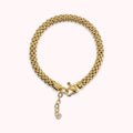 Bronzallure Golden Maxi Popcorn Chain Bracelet WSBZ02395Y.YG