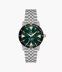 Zodiac Super Sea Wolf Skin Diver Green Dial Automatic Men's Watch ZO9218