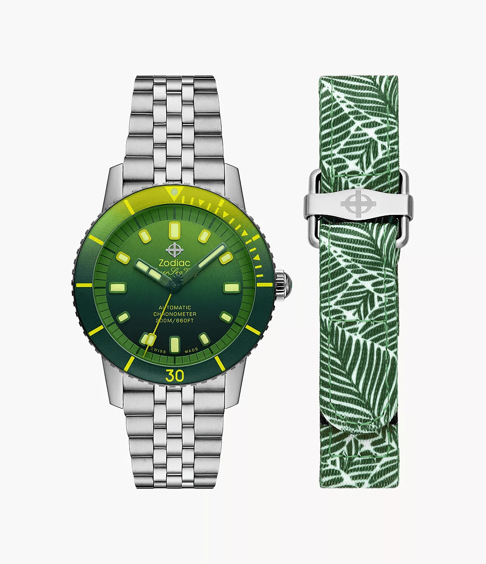 Zodiac Super Sea Wolf Pineapple Dream Men's Watch ZO9295