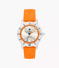 Zodiac Super Sea Wolf Ceramic Compression Orange Automatic Men's Watch ZO9591